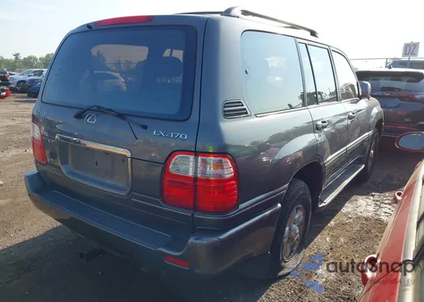 2001 Lexus Lx 470 из США, поврежденный, VIN JTJHT00W513509688